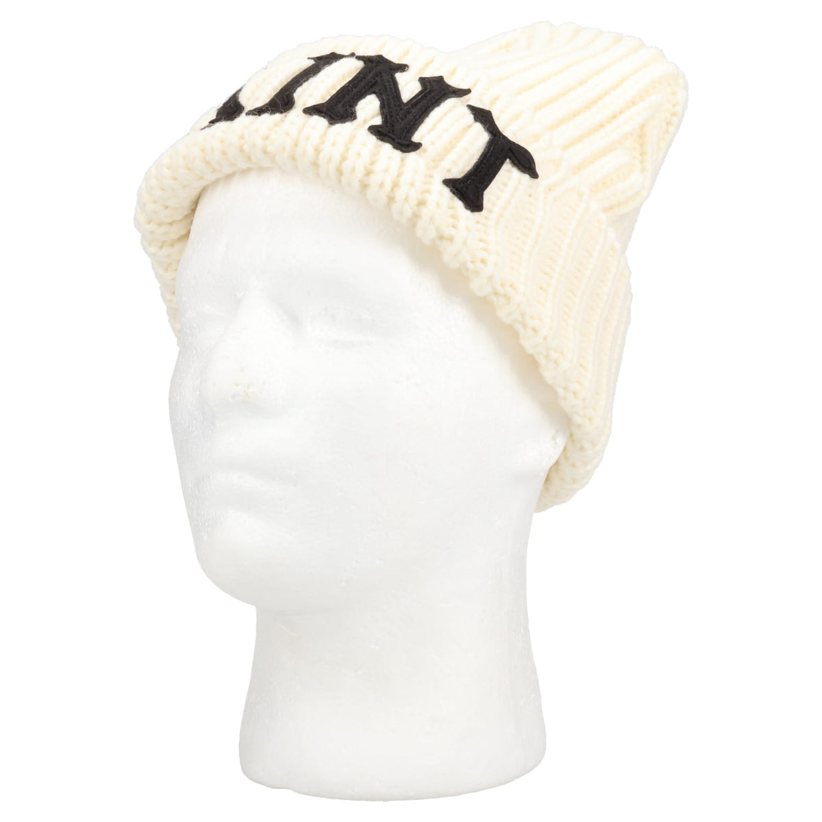 KNIT CAP/SAINT / WHITE