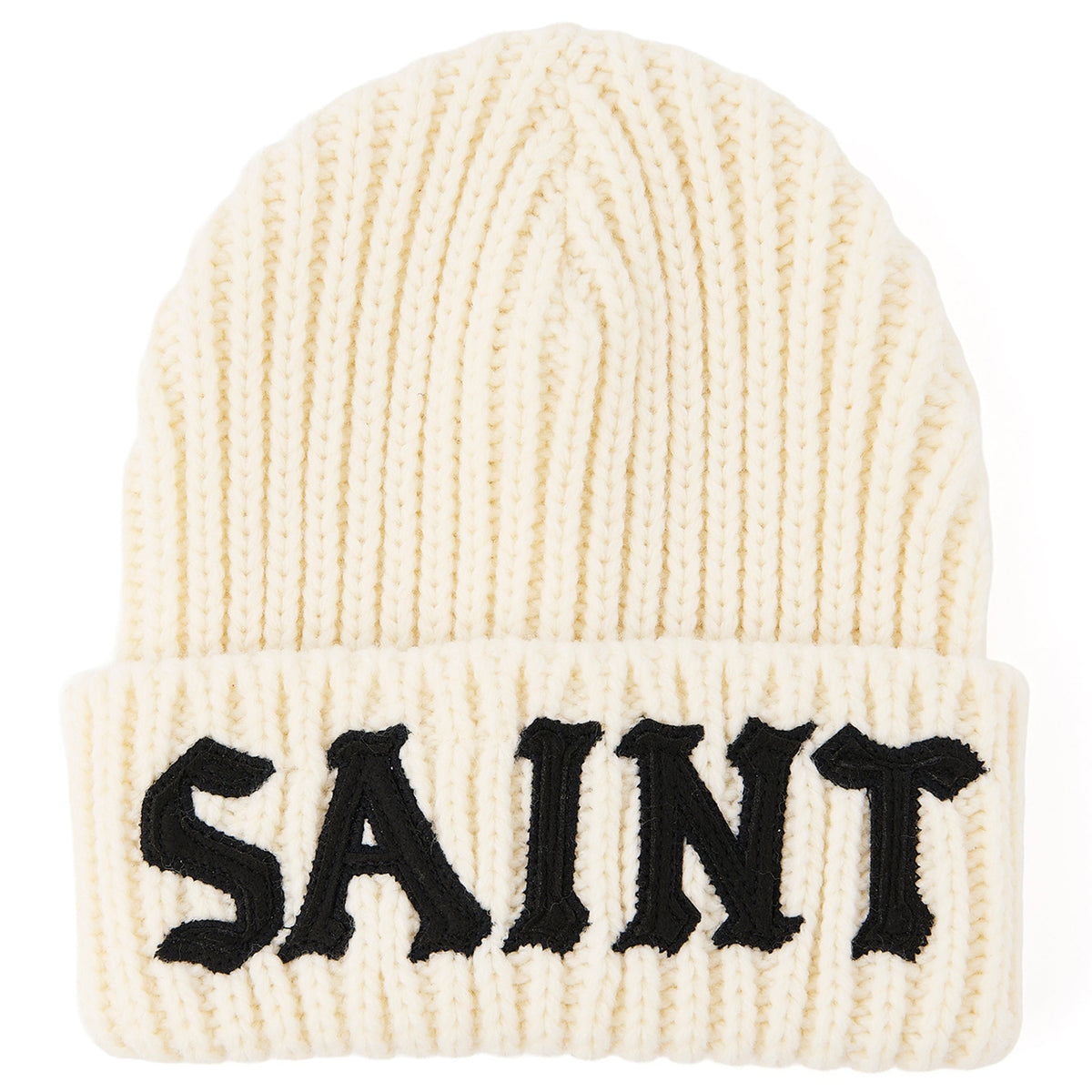 KNIT CAP/SAINT / WHITE