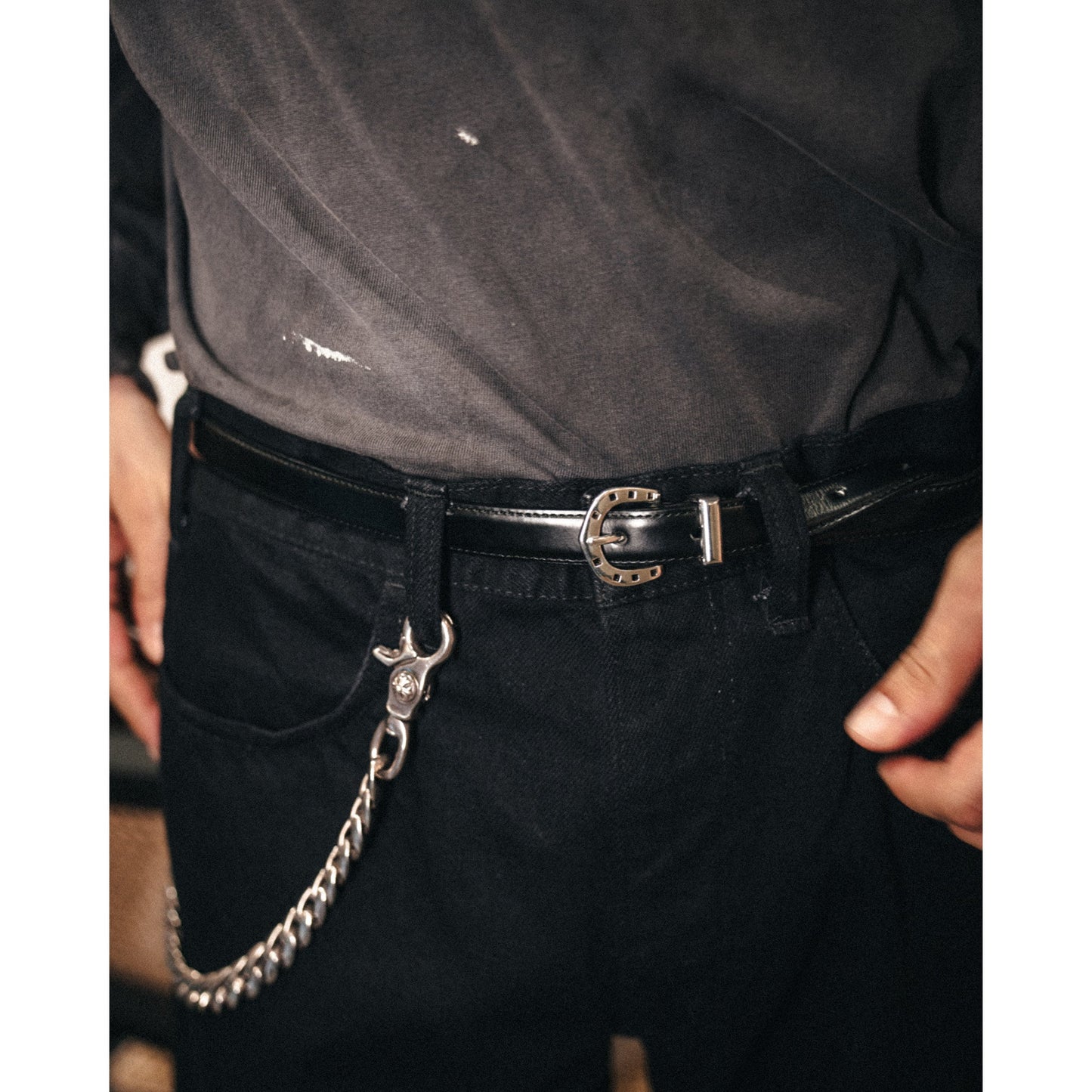 BELT/SAINT / BLACK+SILVER