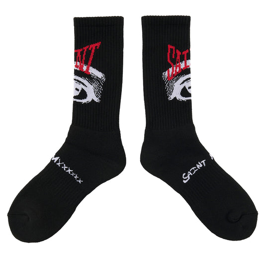 SOCKS/EYE / BLACK