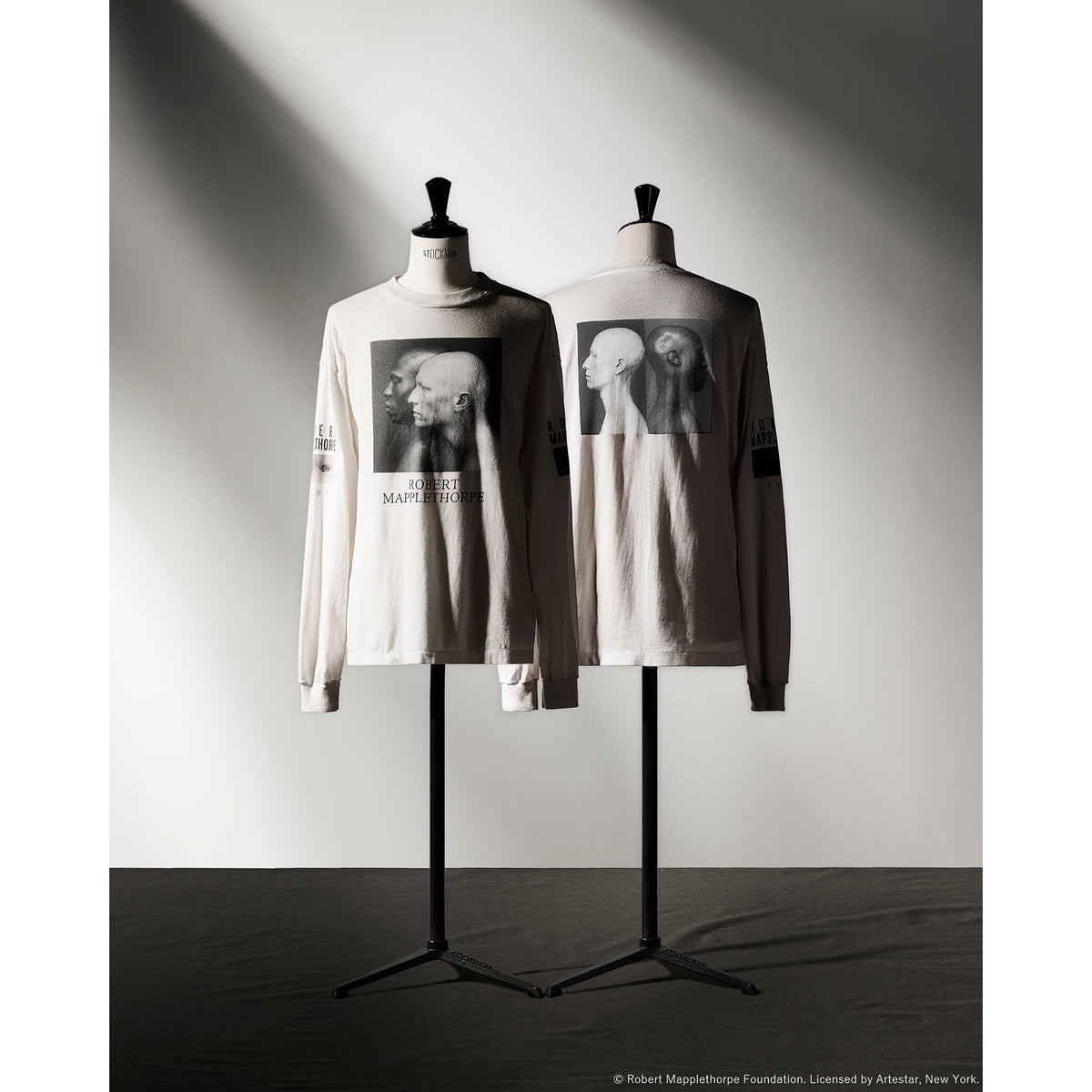 SAINT Mxxxxxx_Robert Mapplethorpe MT_LS T-SHIRT/KENMOODY / WHITE