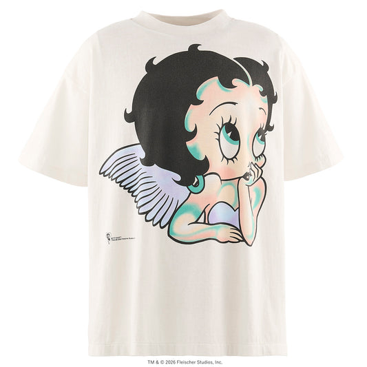 SAINT Mxxxxxx x Betty Boop™ BTY_SS T-SHIRT/ANGEL / WHITE