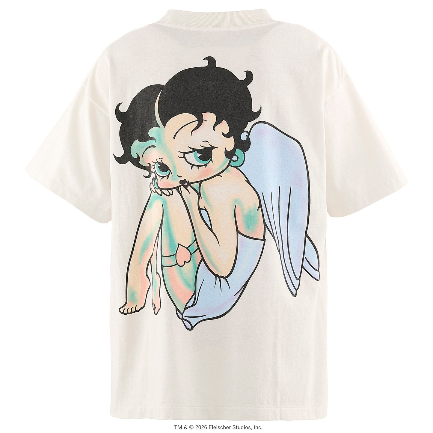 SAINT Mxxxxxx x Betty Boop™ BTY_SS T-SHIRT/ANGEL / WHITE