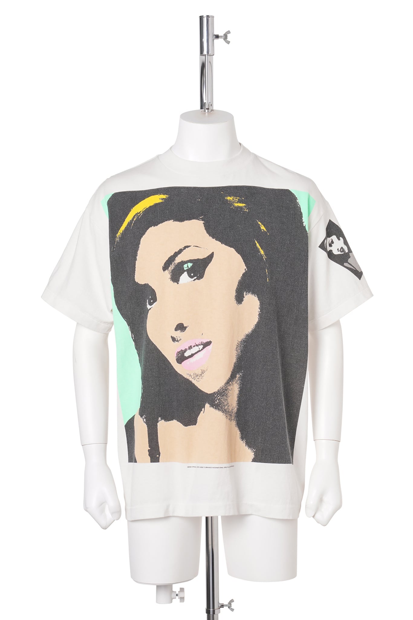 SAINT Mxxxxxx x Amy Winehouse AMY_SS T-SHIRT/BACK TO BLK / WHITE