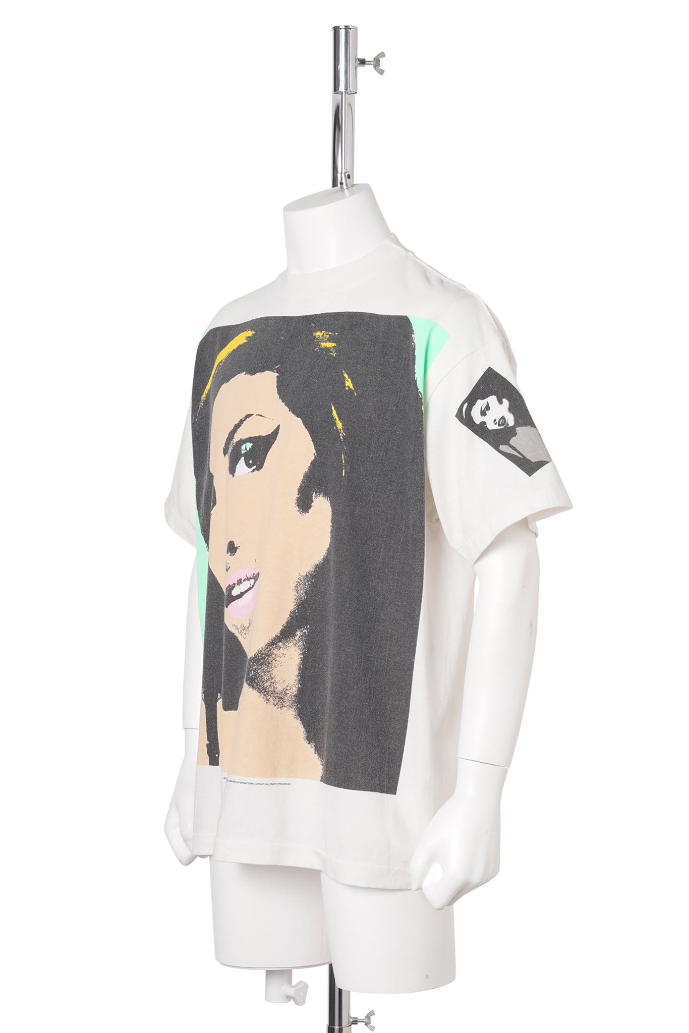 SAINT Mxxxxxx x Amy Winehouse AMY_SS T-SHIRT/BACK TO BLK / WHITE