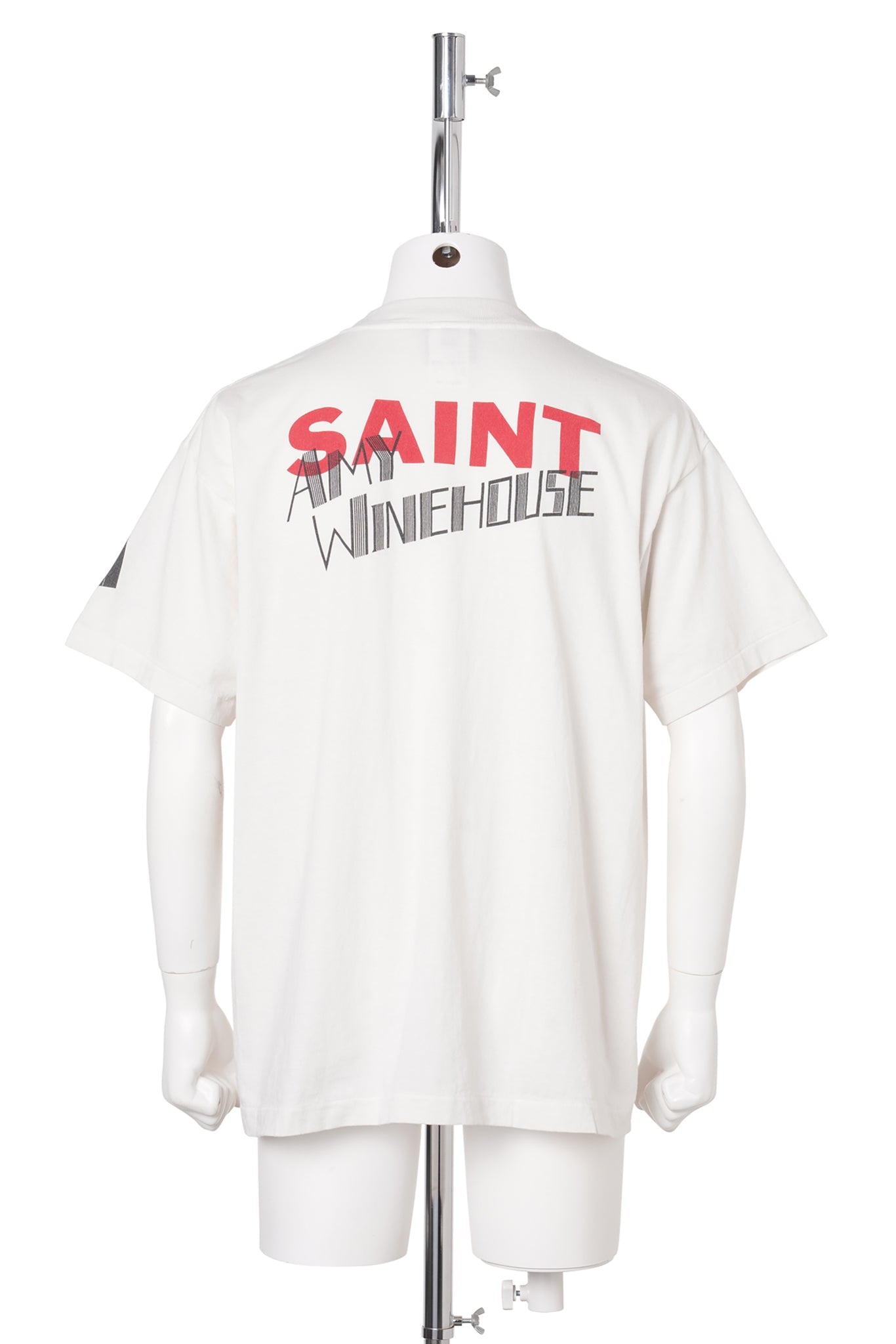 SAINT Mxxxxxx x Amy Winehouse AMY_SS T-SHIRT/BACK TO BLK / WHITE