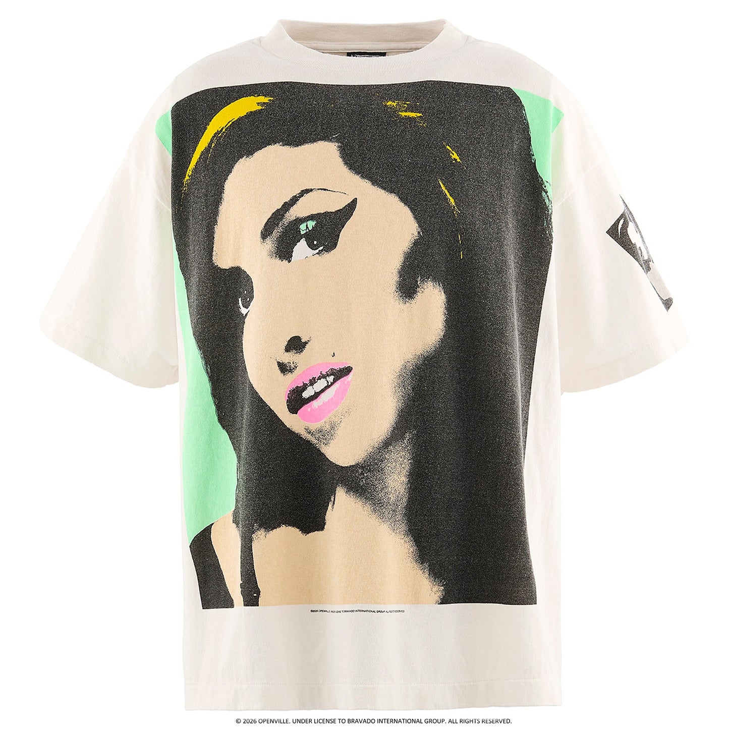 SAINT Mxxxxxx x Amy Winehouse AMY_SS T-SHIRT/BACK TO BLK / WHITE