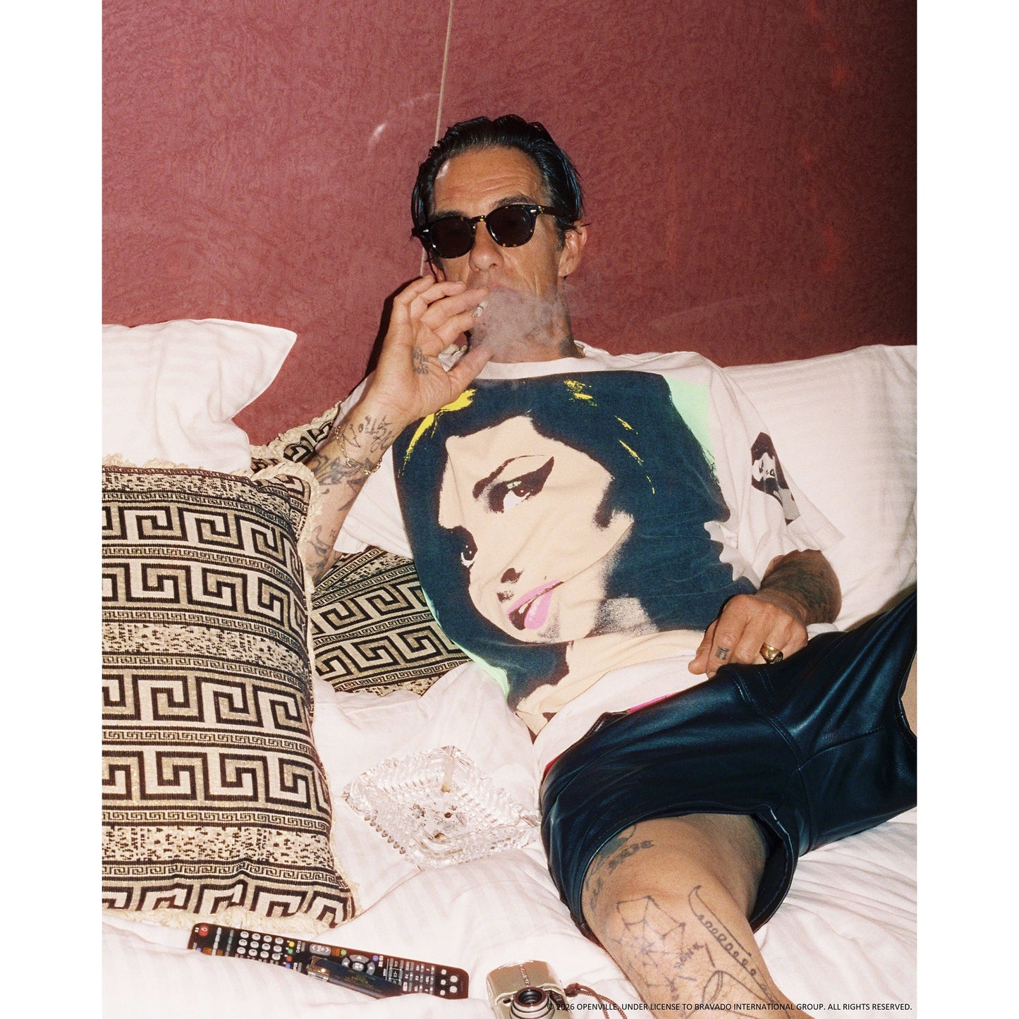 SAINT Mxxxxxx x Amy Winehouse AMY_SS T-SHIRT/BACK TO BLK / WHITE