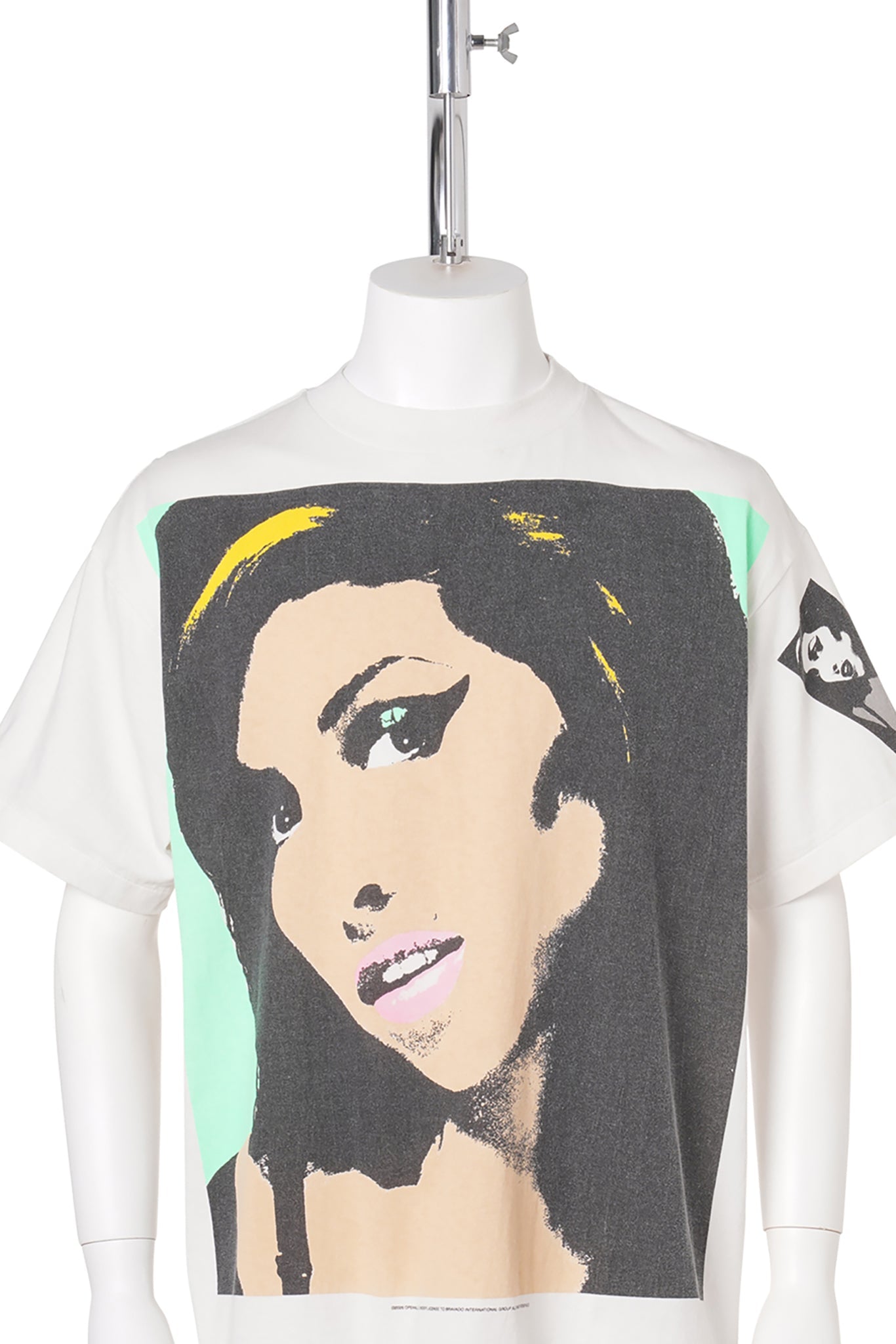 SAINT Mxxxxxx x Amy Winehouse AMY_SS T-SHIRT/BACK TO BLK / WHITE