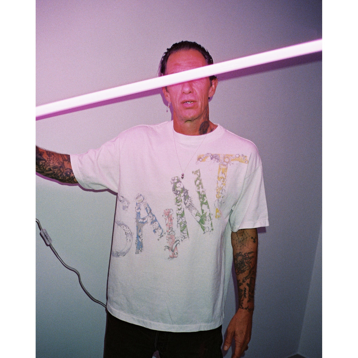 SAINT Mxxxxxx x Coco Star Sims COCO_SS T-SHIRT/COCO / WHITE