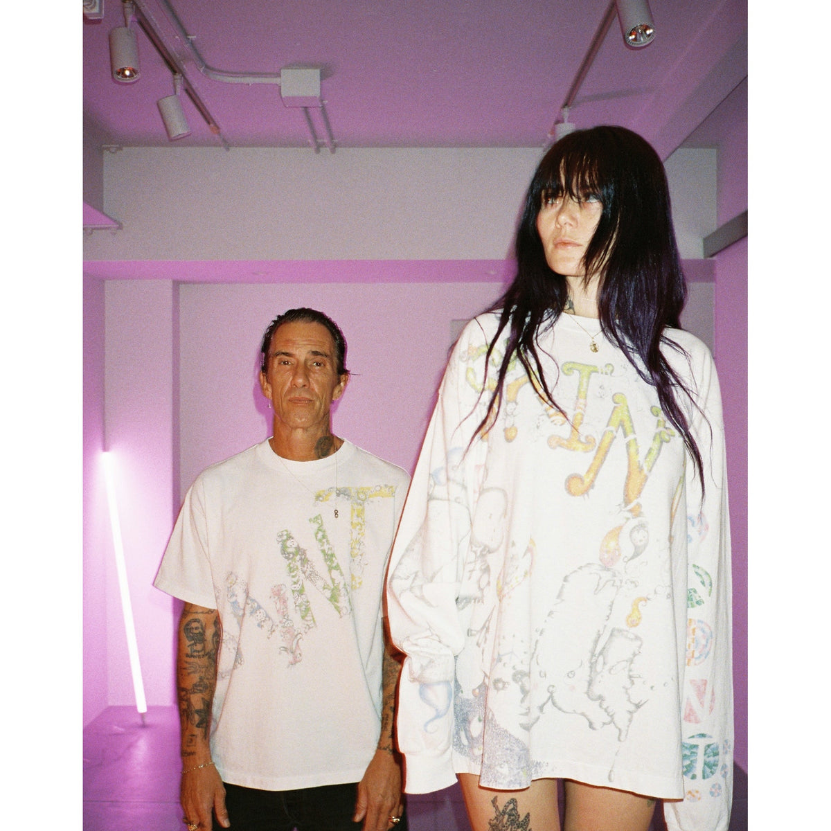 SAINT Mxxxxxx x Coco Star Sims COCO_SS T-SHIRT/COCO / WHITE
