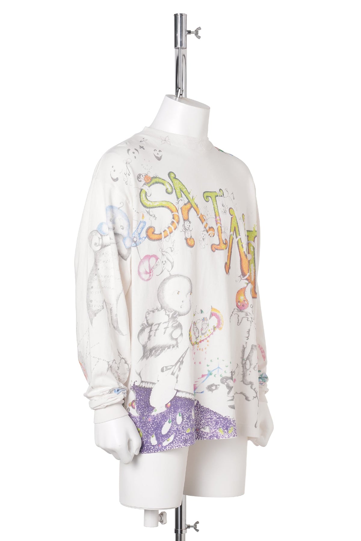 SAINT Mxxxxxx x Coco Star Sims COCO_LS T-SHIRT/COCO / WHITE