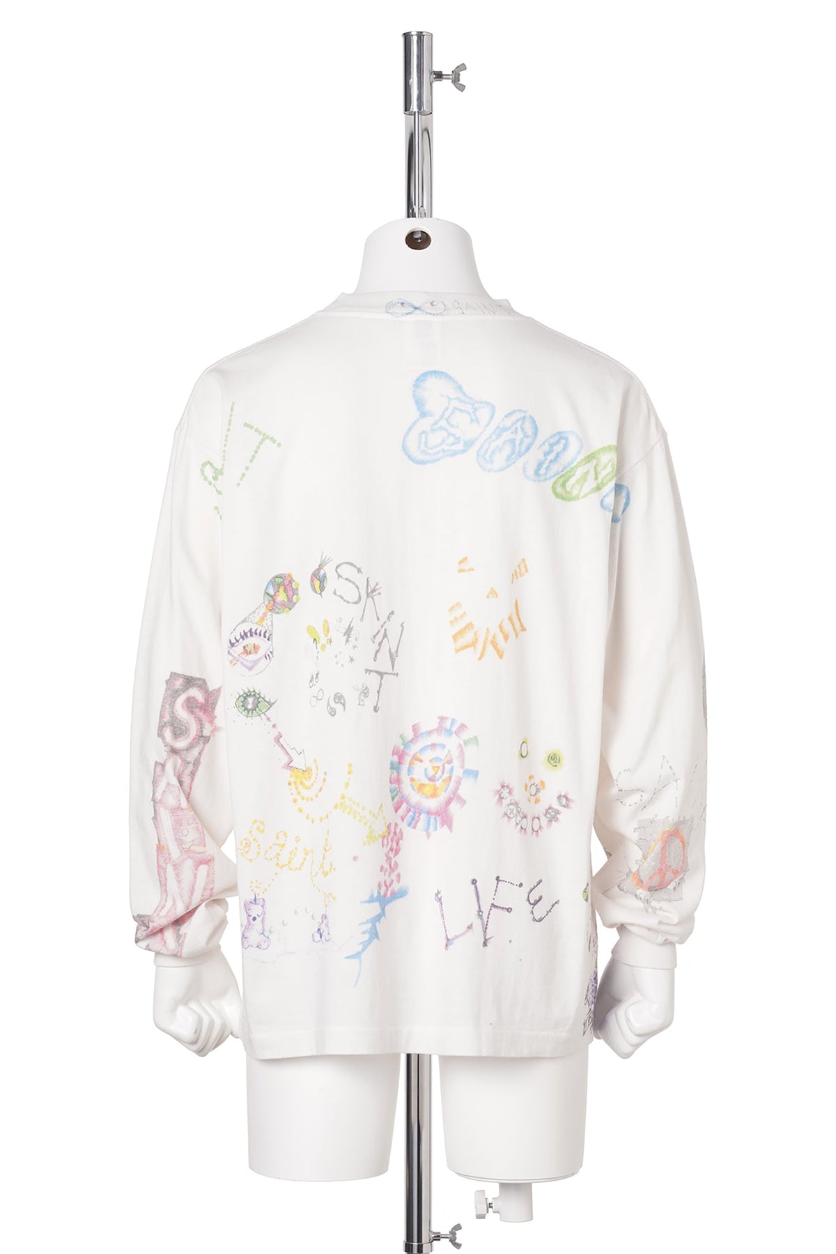 SAINT Mxxxxxx x Coco Star Sims COCO_LS T-SHIRT/COCO / WHITE