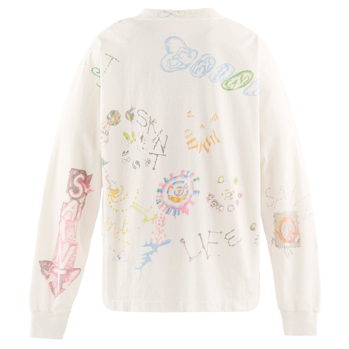 SAINT Mxxxxxx x Coco Star Sims COCO_LS T-SHIRT/COCO / WHITE