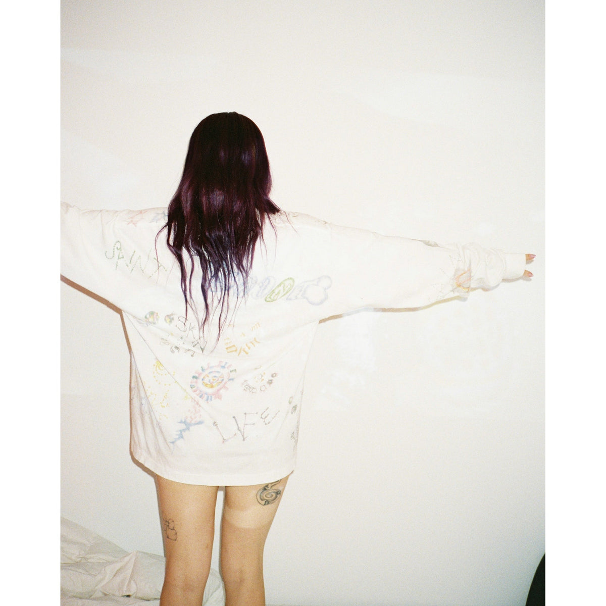 SAINT Mxxxxxx x Coco Star Sims COCO_LS T-SHIRT/COCO / WHITE