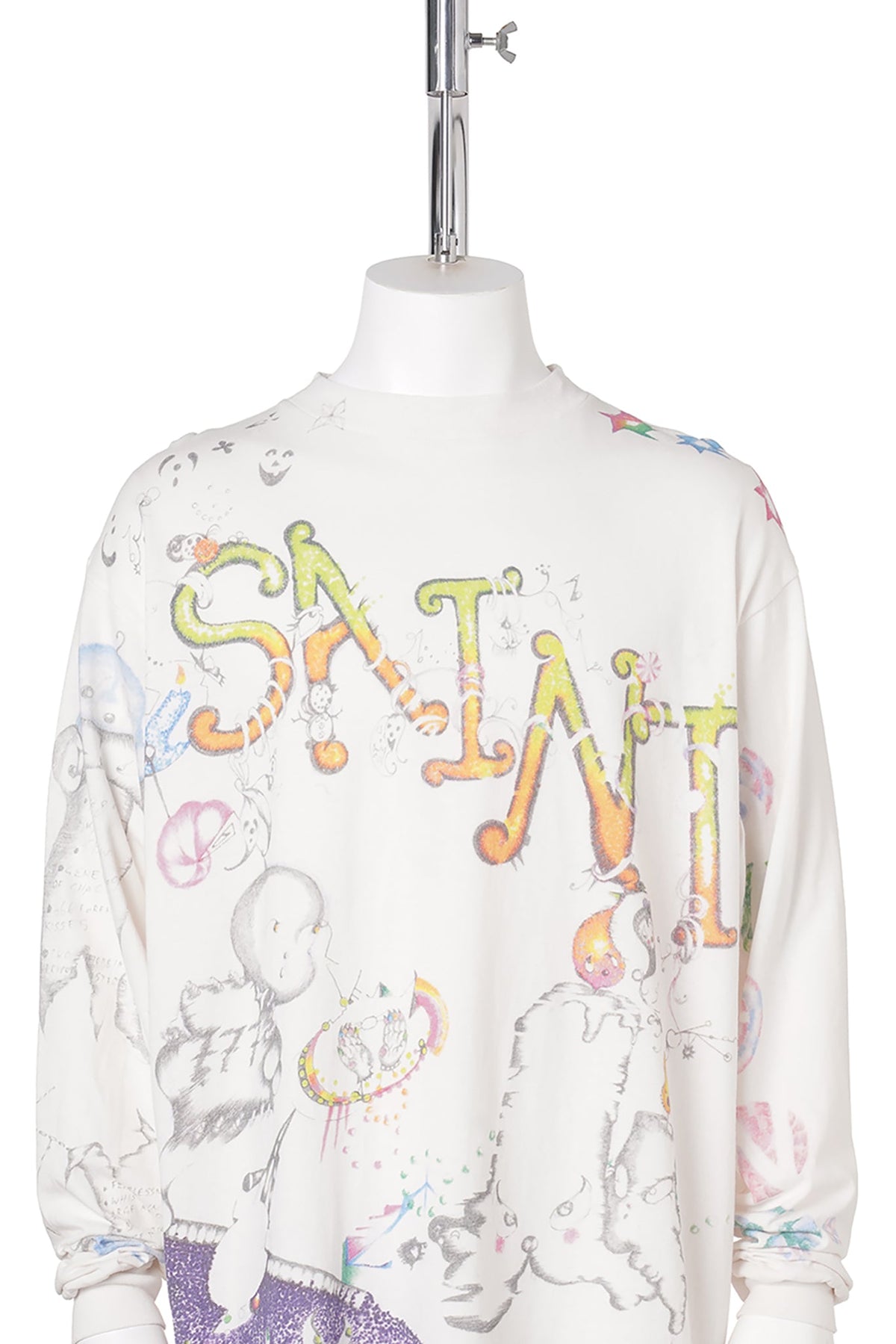 SAINT Mxxxxxx x Coco Star Sims COCO_LS T-SHIRT/COCO / WHITE