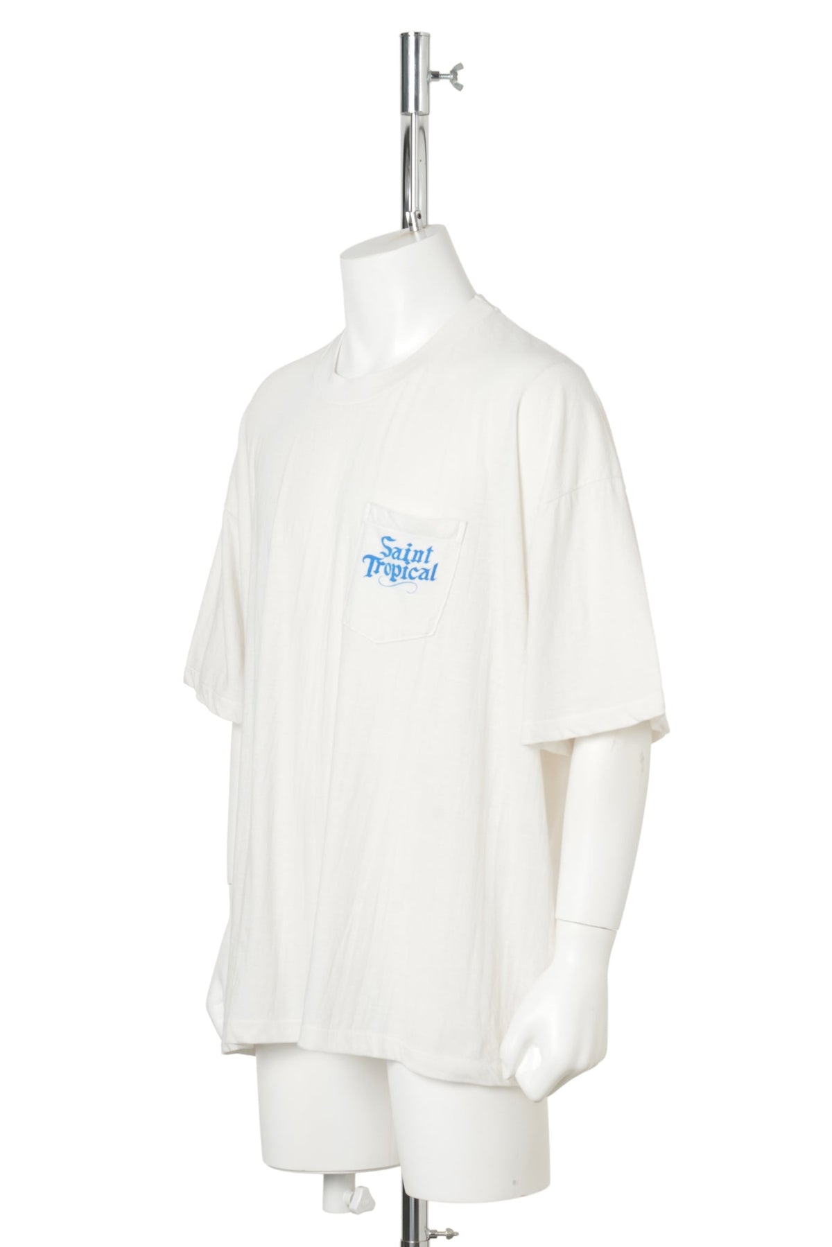 SAINT Mxxxxxx x Cafe Tropical TC_SS T-SHIRT/POCKET / WHITE