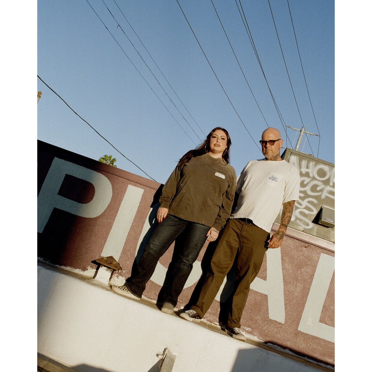 SAINT Mxxxxxx x Cafe Tropical TC_SS T-SHIRT/POCKET / WHITE