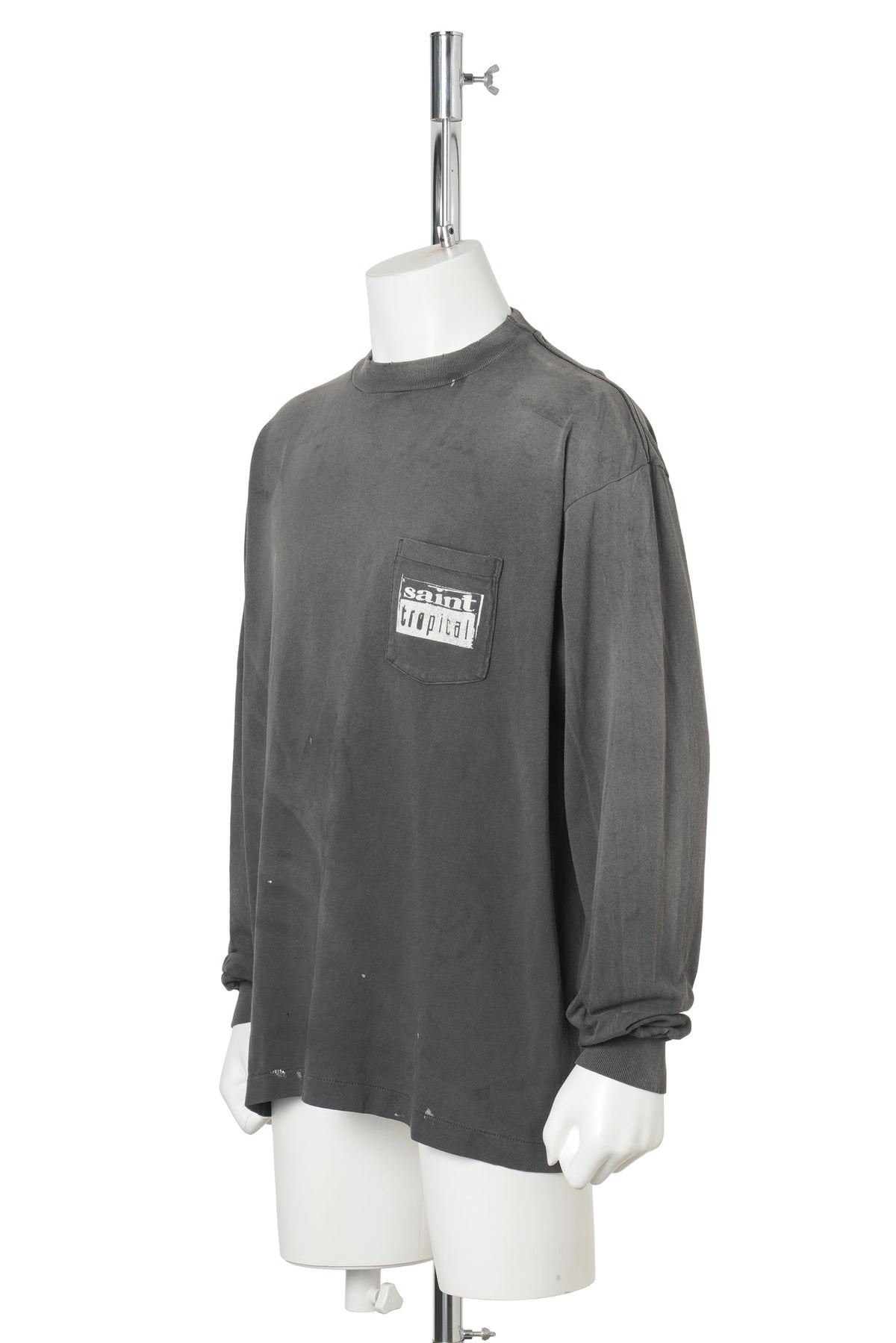 SAINT Mxxxxxx x Cafe Tropical TC_LS T-SHIRT/COFFEE / BLACK
