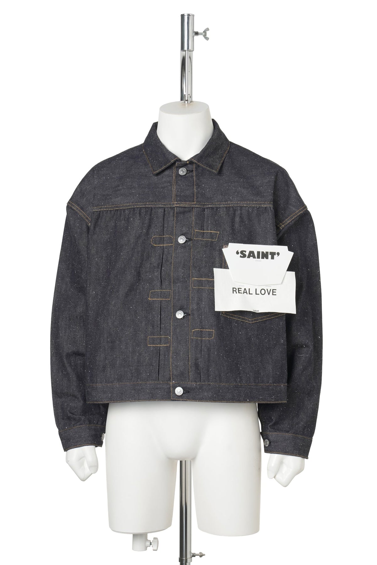 SAINT Mxxxxxx x BerBerJi BBJ_DENIM JACKET 1st/REGID / BLUE