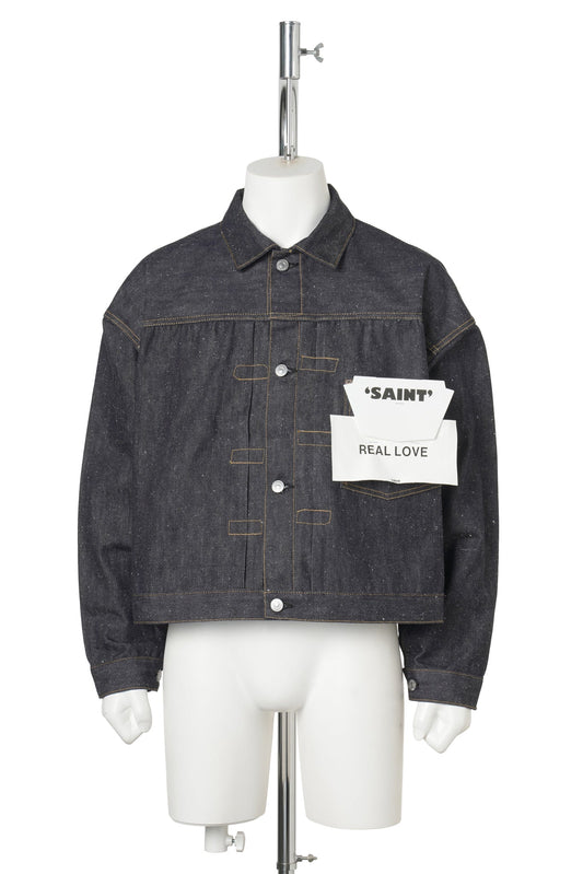 SAINT Mxxxxxx x BerBerJi BBJ_DENIM JACKET 1st/REGID / BLUE