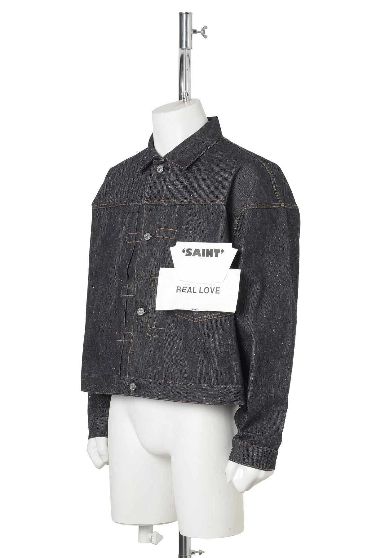 SAINT Mxxxxxx x BerBerJi BBJ_DENIM JACKET 1st/REGID / BLUE