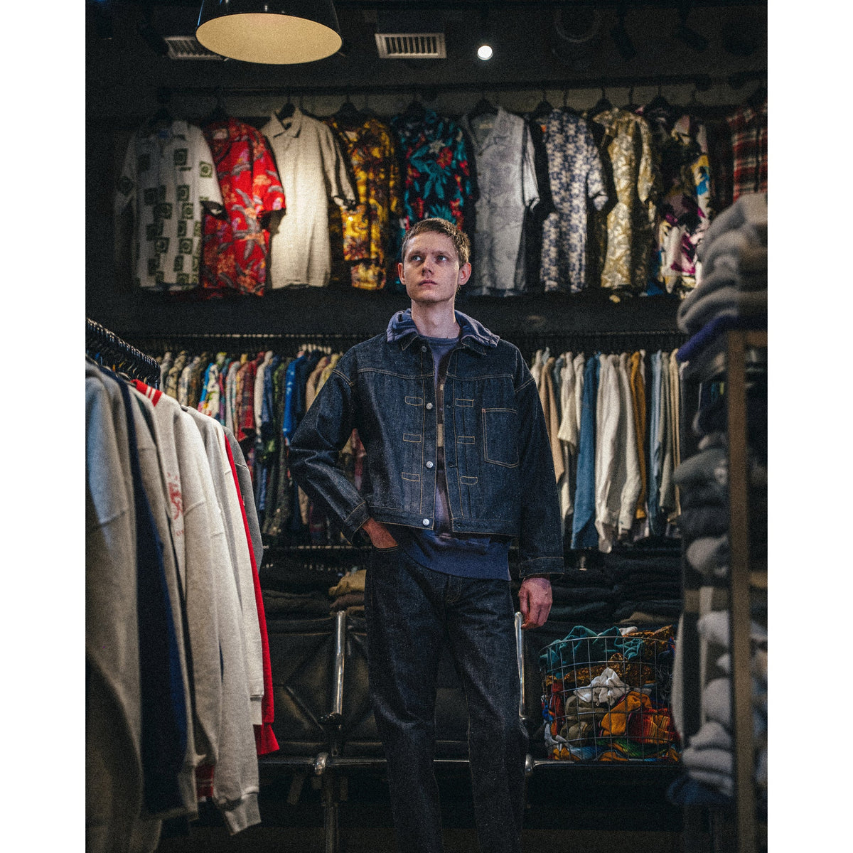 SAINT Mxxxxxx x BerBerJi BBJ_DENIM JACKET 1st/REGID / BLUE