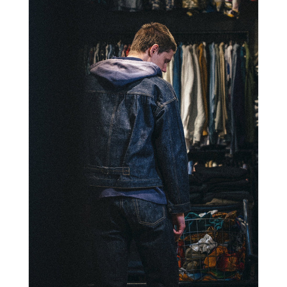 SAINT Mxxxxxx x BerBerJi BBJ_DENIM JACKET 1st/REGID / BLUE