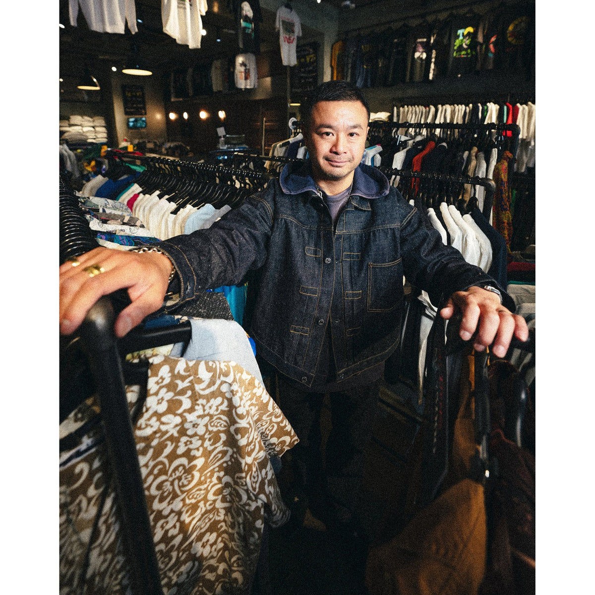 SAINT Mxxxxxx x BerBerJi BBJ_DENIM JACKET 1st/REGID / BLUE