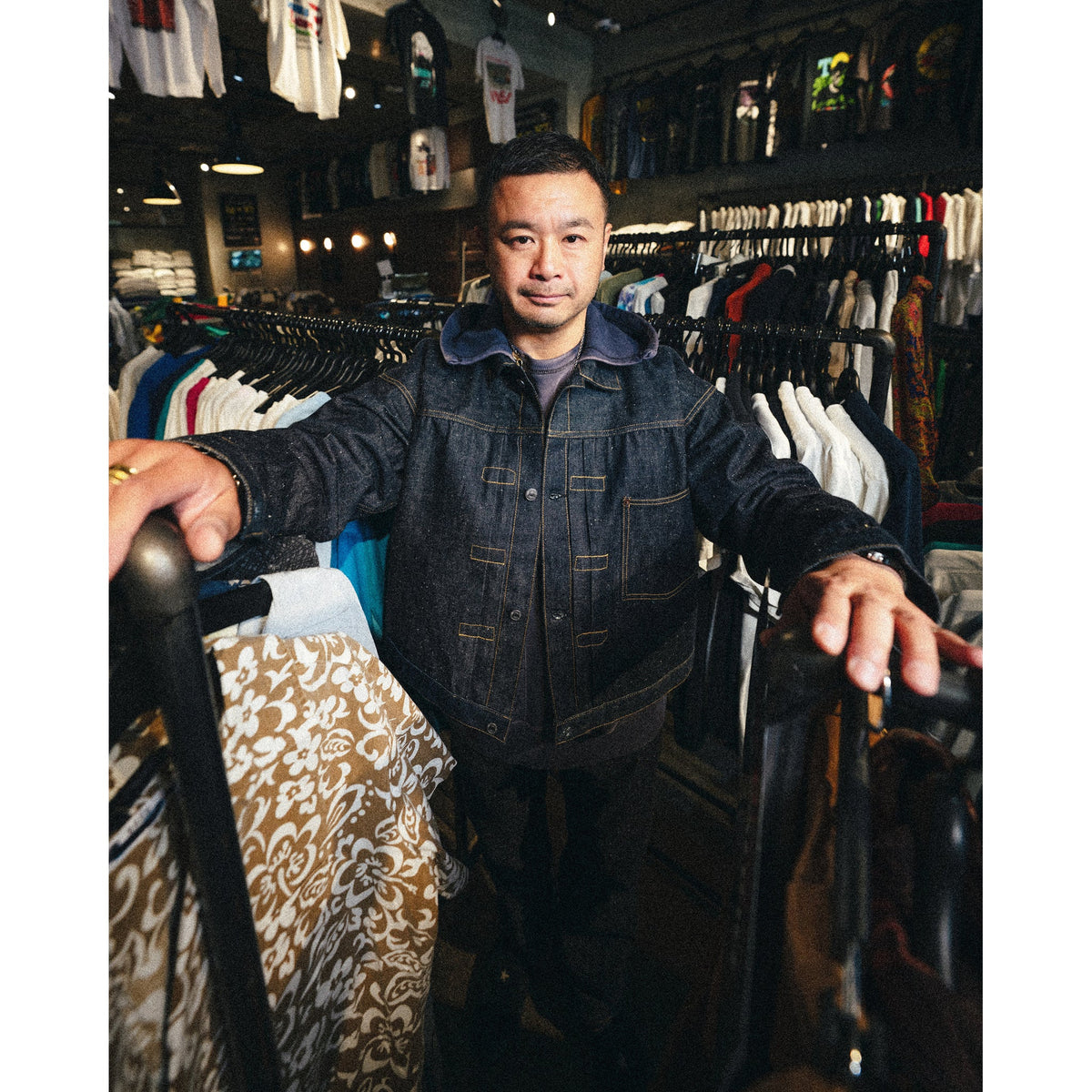 SAINT Mxxxxxx x BerBerJi BBJ_DENIM JACKET 1st/REGID / BLUE