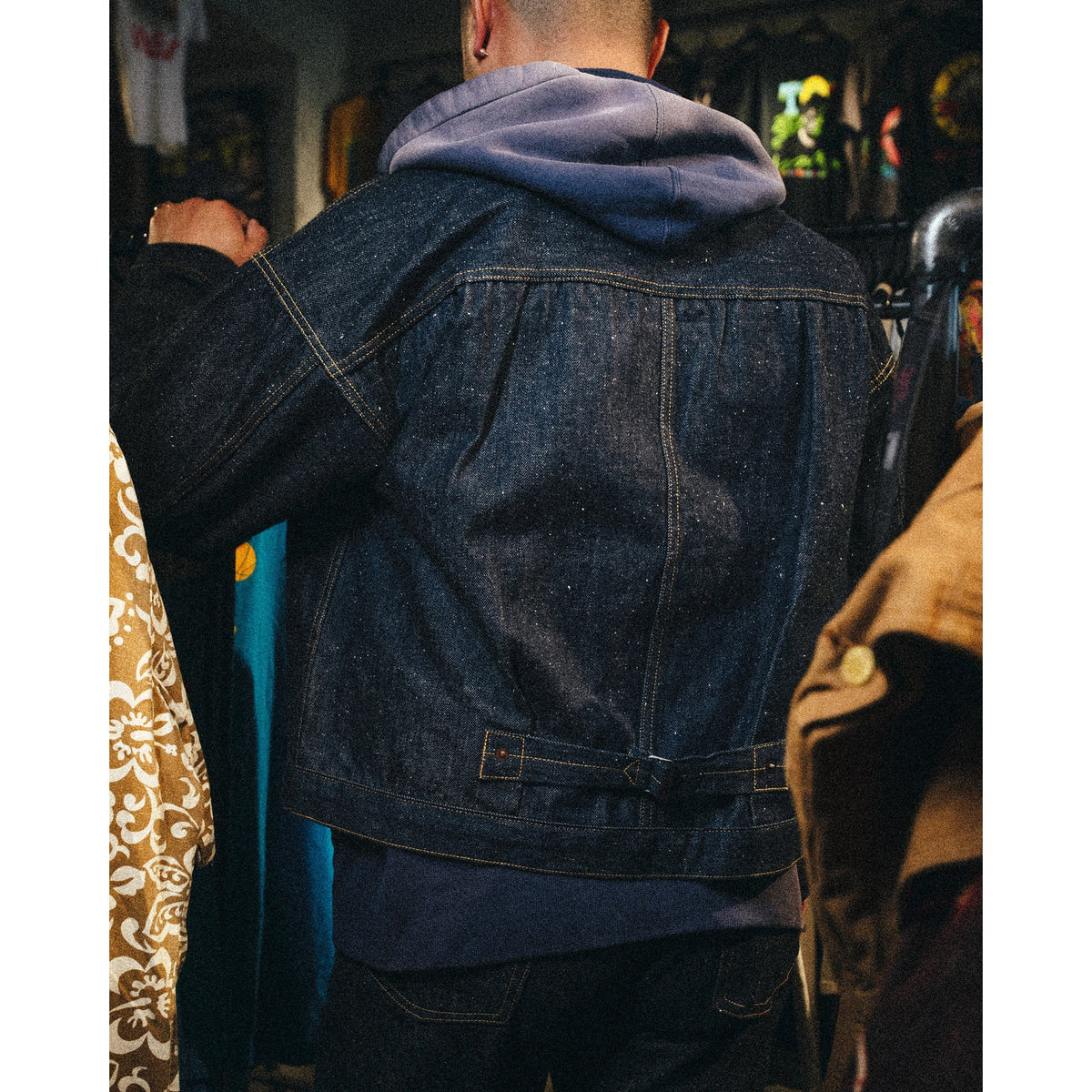 SAINT Mxxxxxx x BerBerJi BBJ_DENIM JACKET 1st/REGID / BLUE