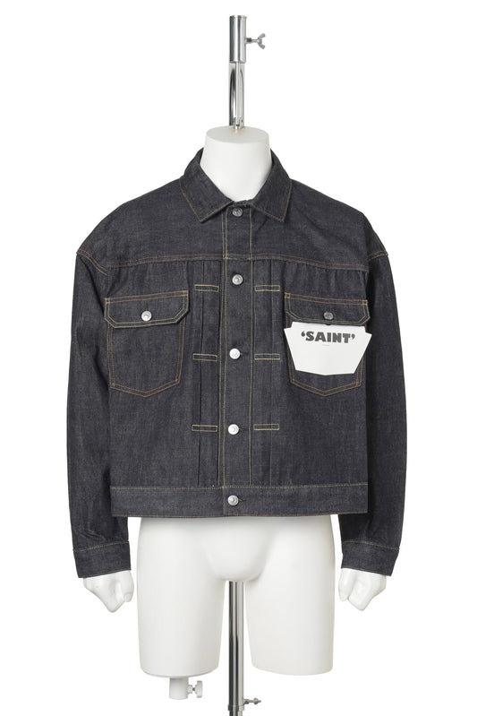 SAINT Mxxxxxx x BerBerJi BBJ_DENIM JACKET 2nd/REGID / BLUE