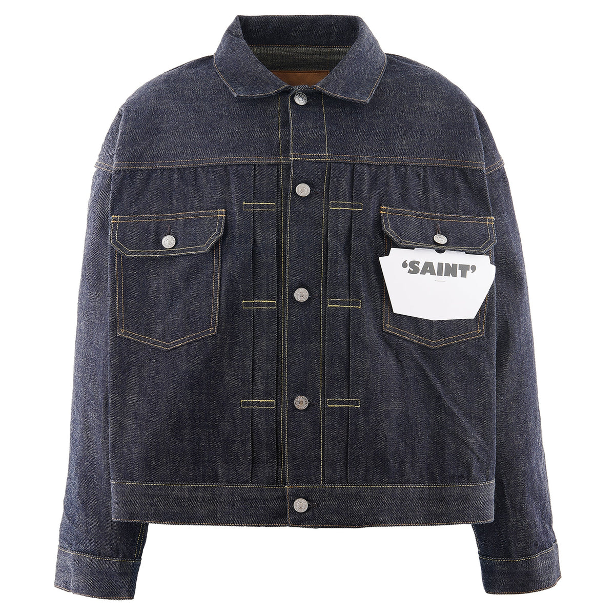SAINT Mxxxxxx x BerBerJi BBJ_DENIM JACKET 2nd/REGID / BLUE