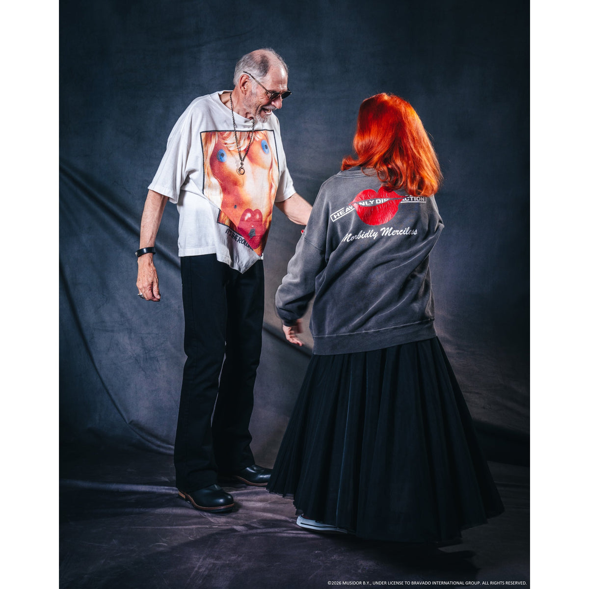 SAINT Mxxxxxx x The Rolling Stones TRS_SS T-SHIRT/BODY / WHITE