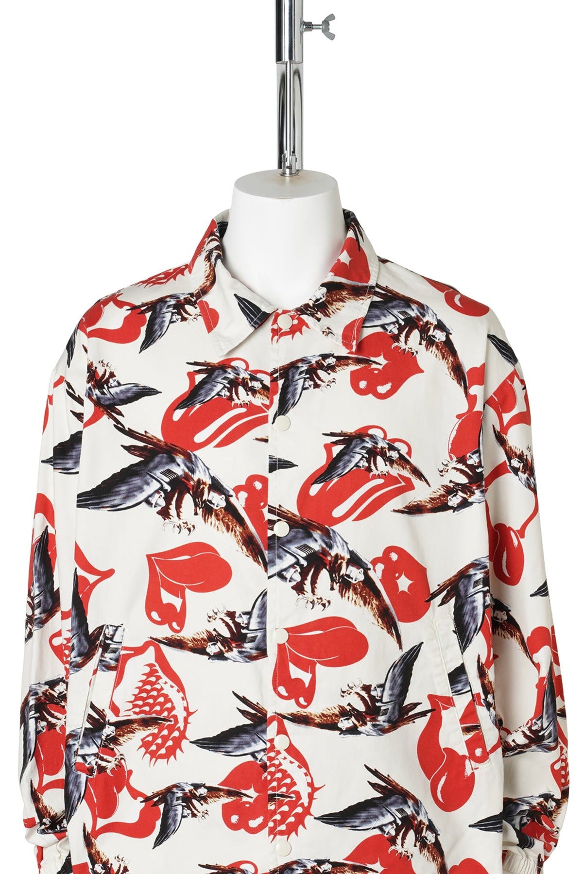 SAINT Mxxxxxx x The Rolling Stones TRS_COTTON JACKET/EAGLE / WHITE