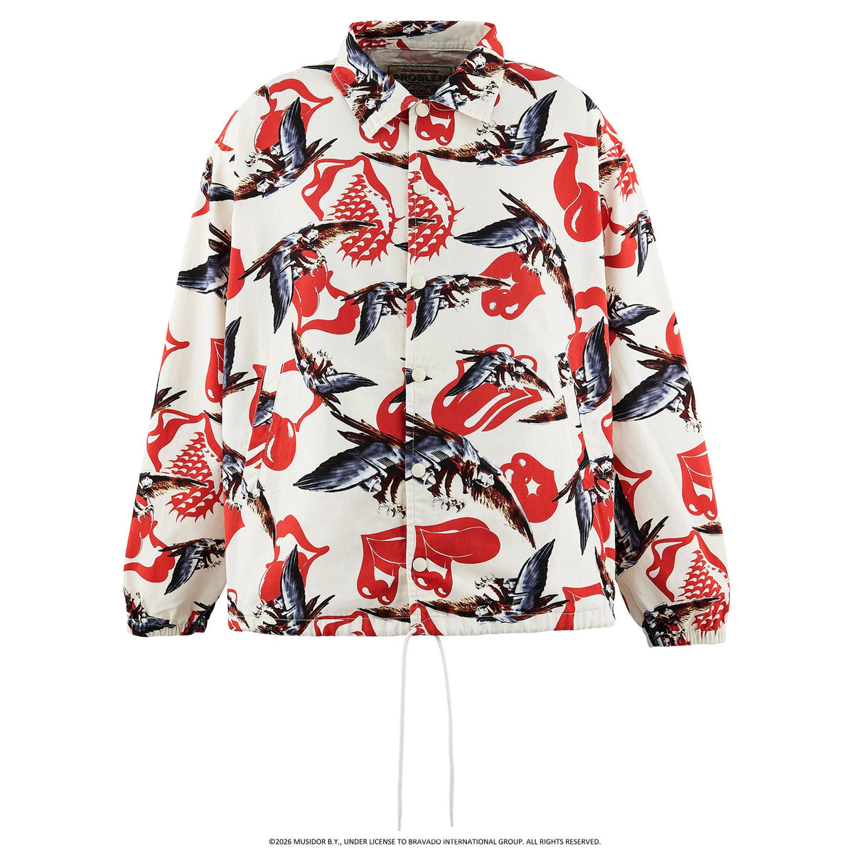 SAINT Mxxxxxx x The Rolling Stones TRS_COTTON JACKET/EAGLE / WHITE