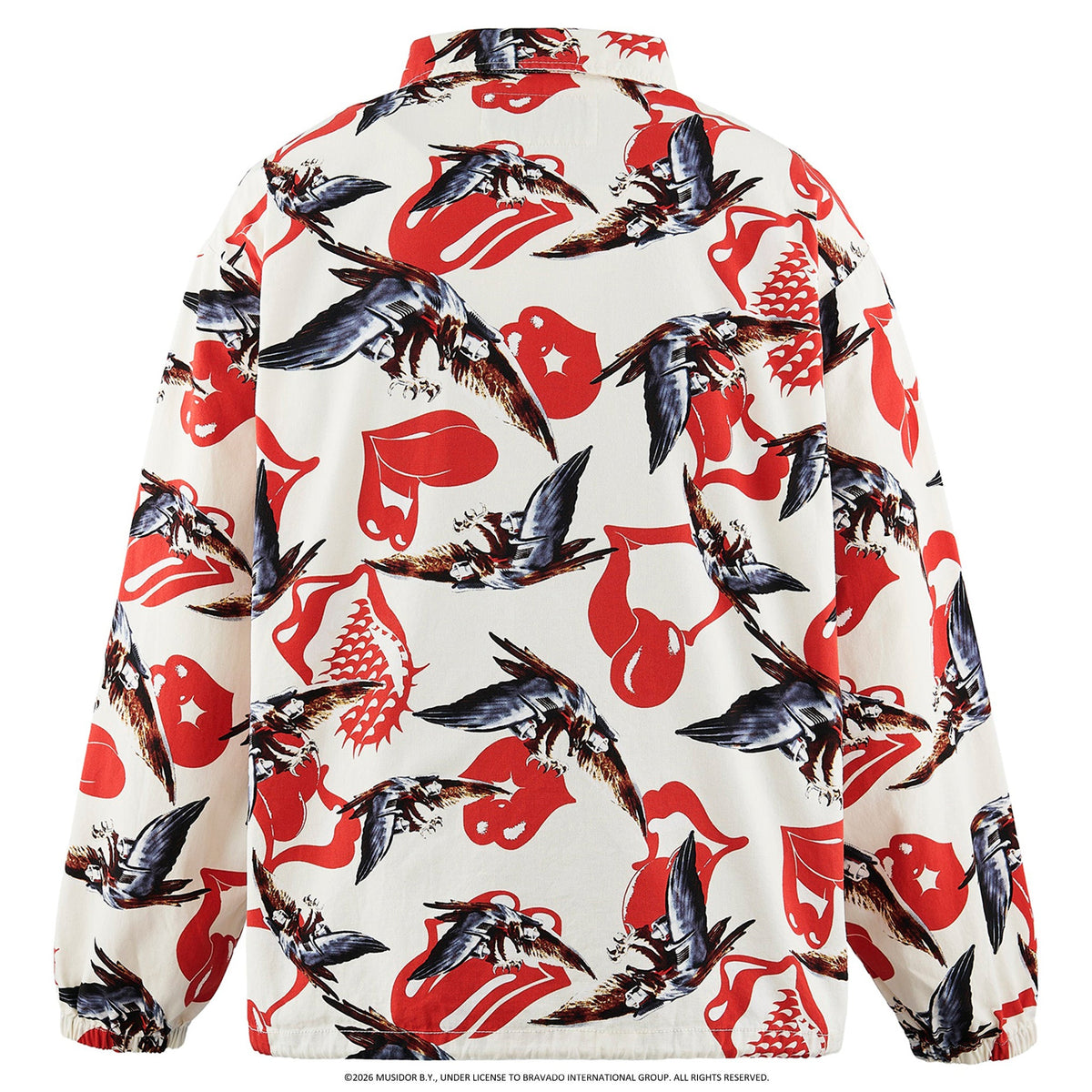 SAINT Mxxxxxx x The Rolling Stones TRS_COTTON JACKET/EAGLE / WHITE