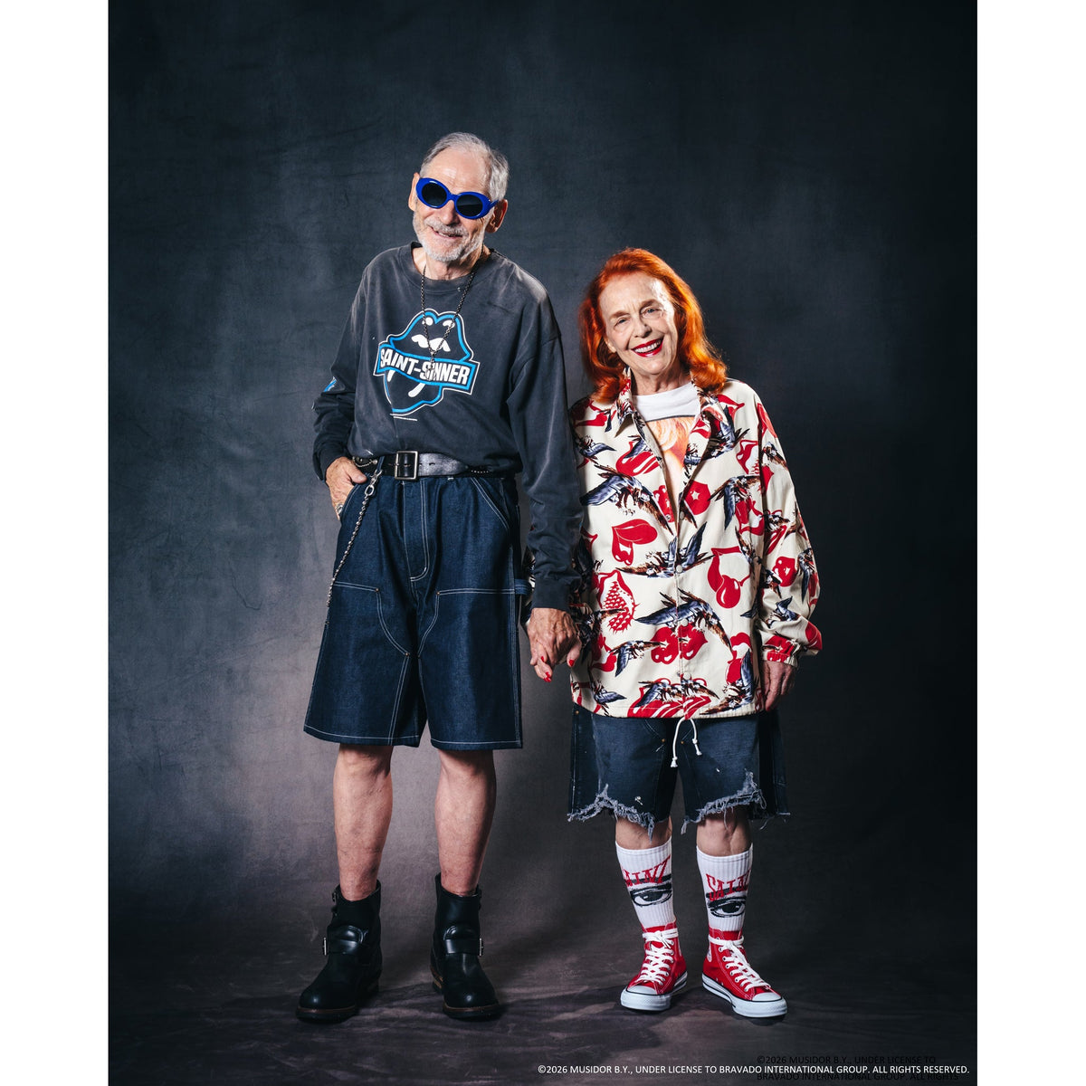 SAINT Mxxxxxx x The Rolling Stones TRS_COTTON JACKET/EAGLE / WHITE