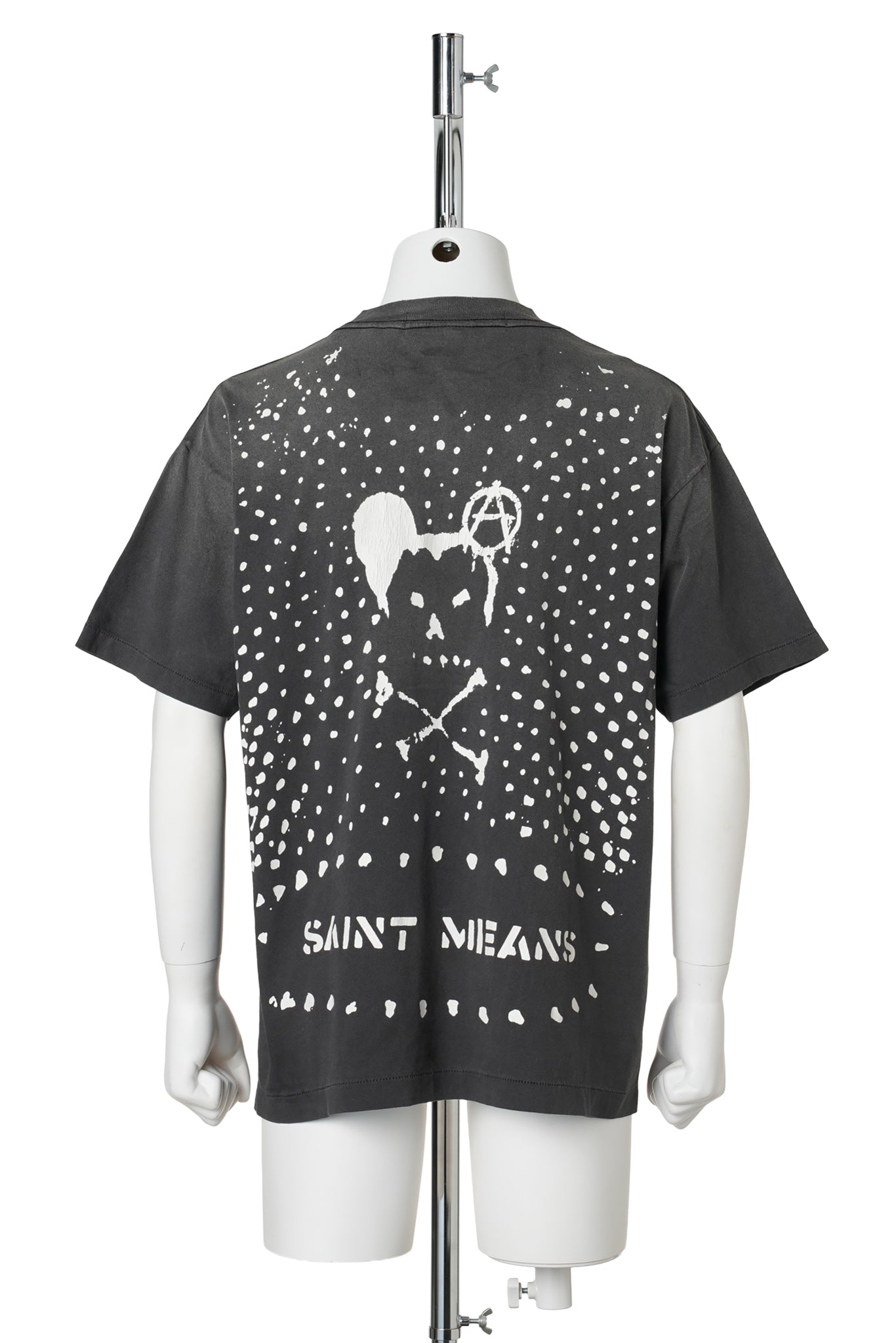 SAINT Mxxxxxx x blackmeans BKM_SS T-SHIRT/SAINT MEANS / BLACK