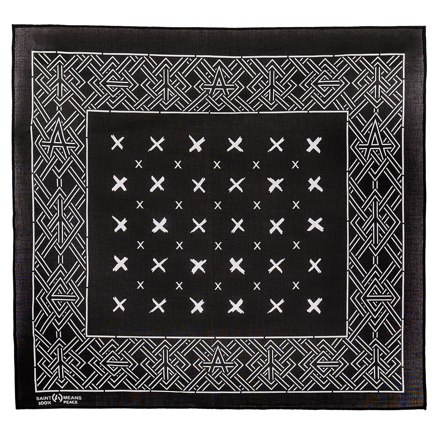 SAINT Mxxxxxx x blackmeans BKM_BANDANA/CROSS / BLACK