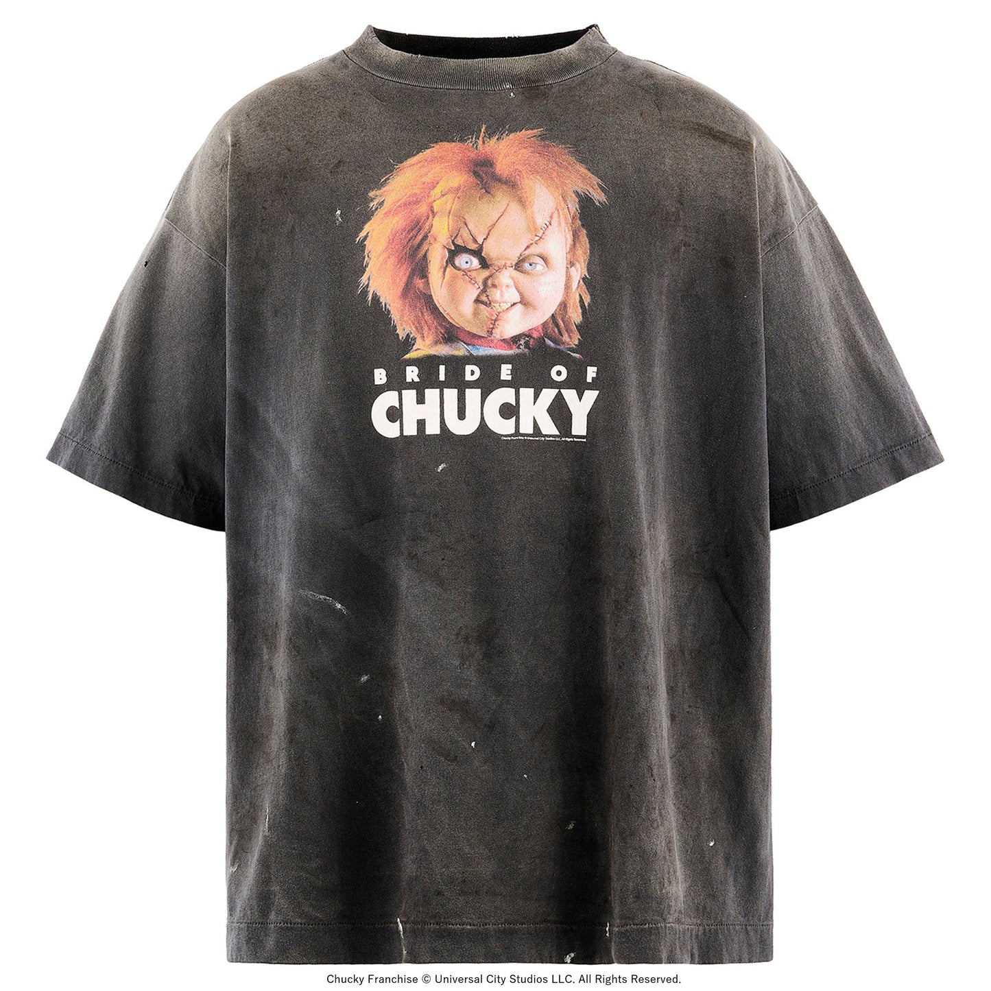 SAINT Mxxxxxx x CHUCKY CKY_SS T-SHIRT/SAINT / BLACK