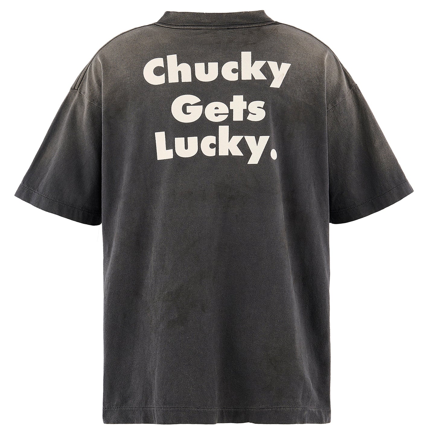 SAINT Mxxxxxx x CHUCKY CKY_SS T-SHIRT/SAINT / BLACK