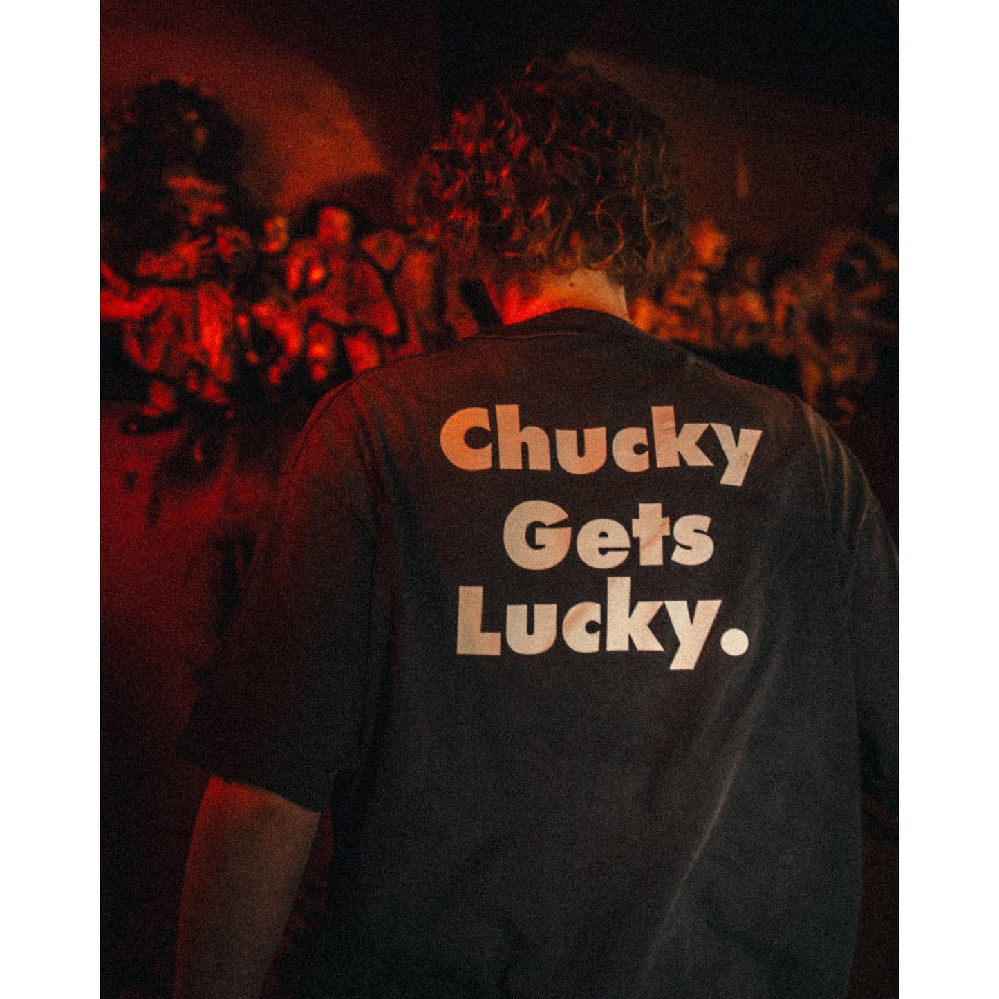 SAINT Mxxxxxx x CHUCKY CKY_SS T-SHIRT/SAINT / BLACK