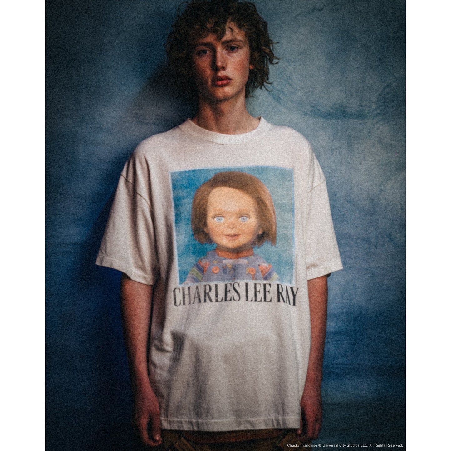 SAINT Mxxxxxx x CHUCKY CKY_SS T-SHIRT/SAINT / WHITE