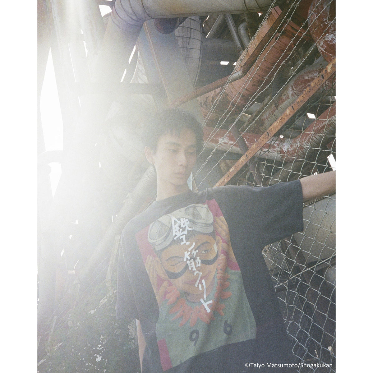 SAINT Mxxxxxx x 鉄コン筋クリート x GEEKS RULE 鉄コン筋クリート_SS T-SHIRT/KURO / BLACK