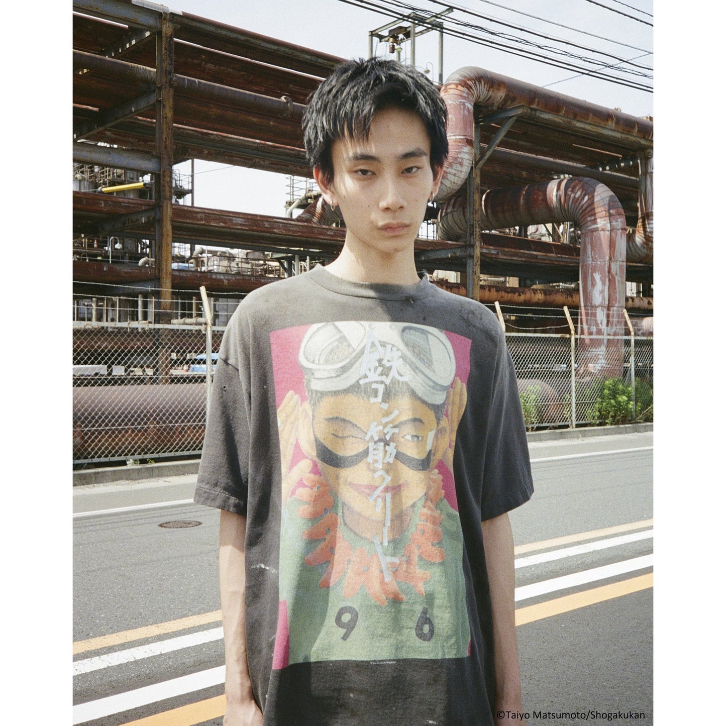 SAINT Mxxxxxx x 鉄コン筋クリート x GEEKS RULE 鉄コン筋クリート_SS T-SHIRT/KURO / BLACK