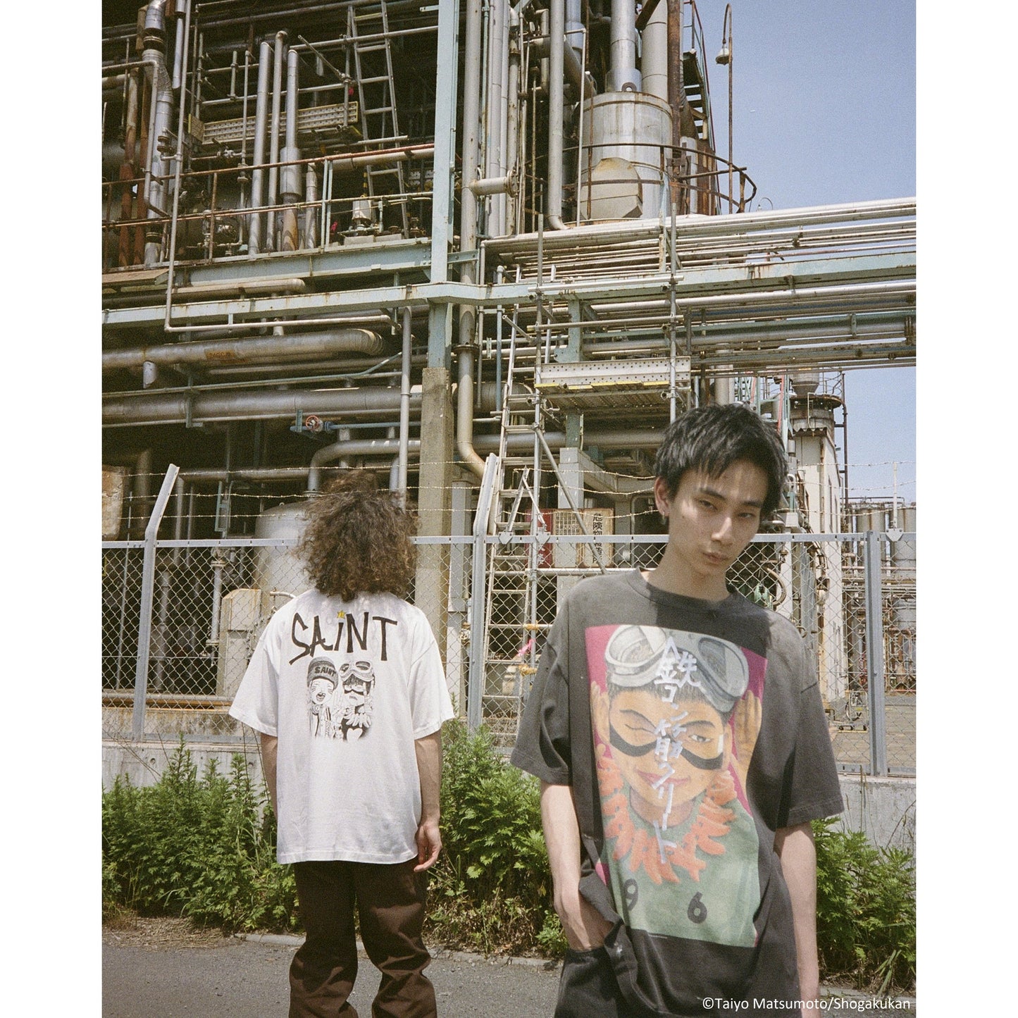 SAINT Mxxxxxx x 鉄コン筋クリート x GEEKS RULE 鉄コン筋クリート_SS T-SHIRT/KURO / BLACK