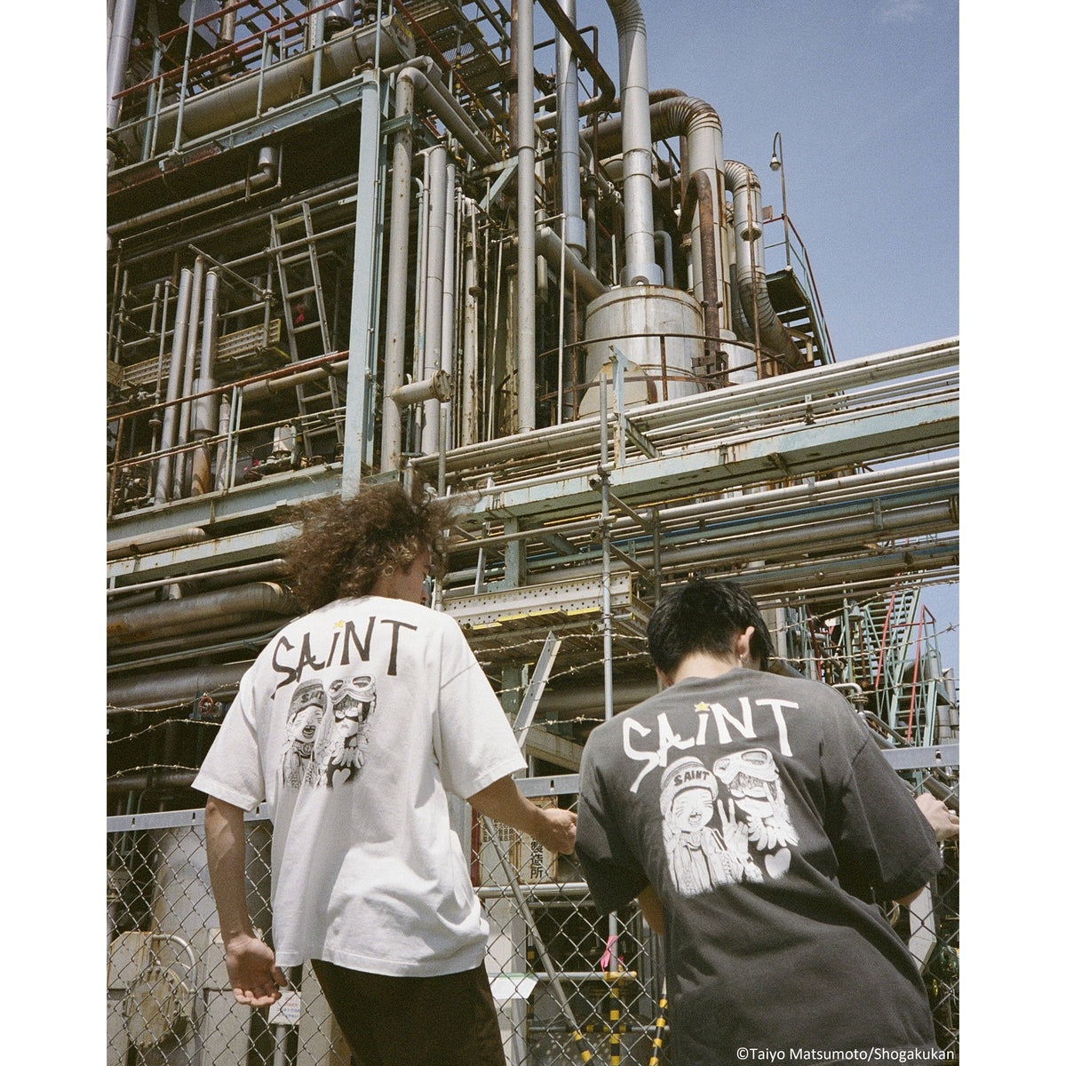 SAINT Mxxxxxx x 鉄コン筋クリート x GEEKS RULE 鉄コン筋クリート_SS T-SHIRT/KURO / BLACK