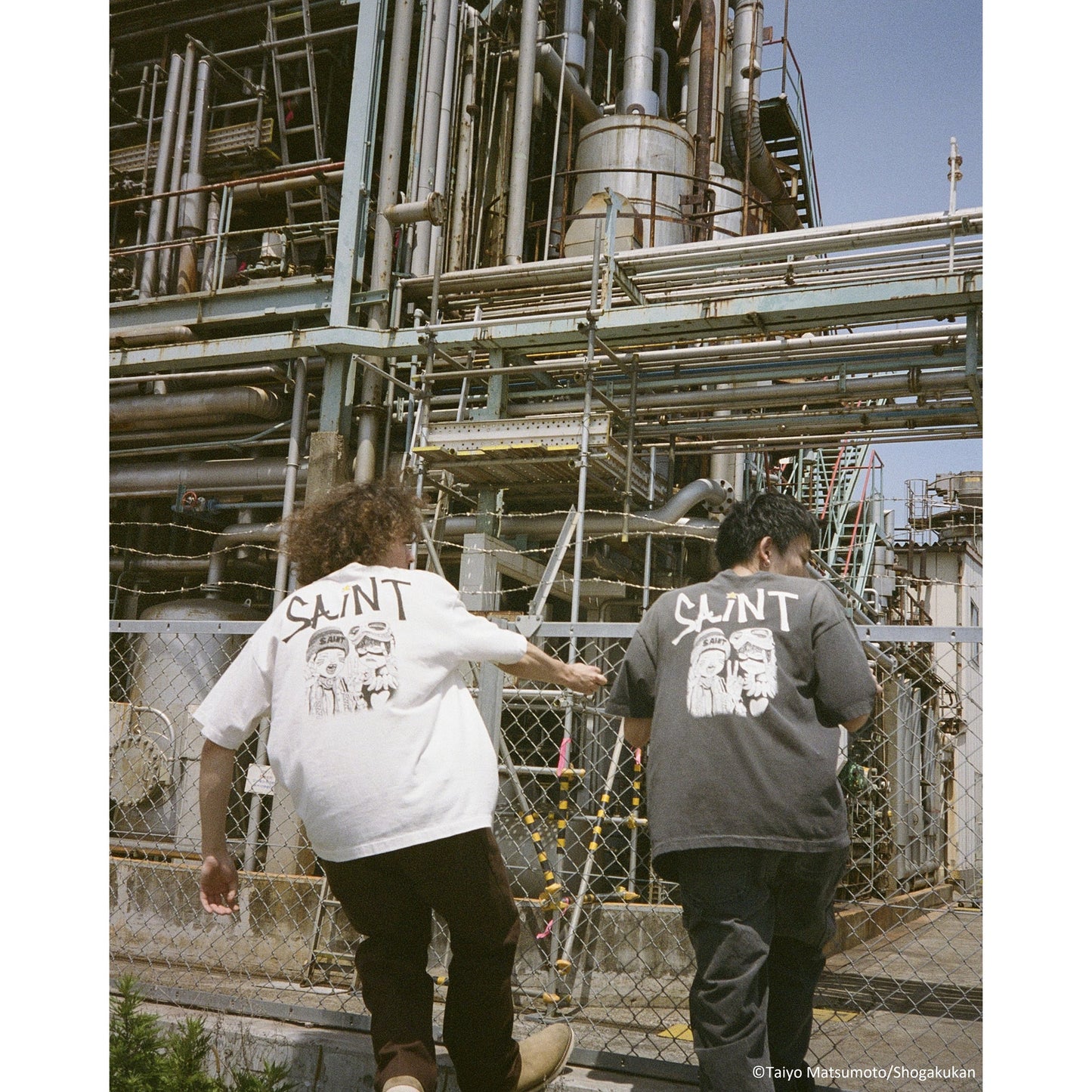 SAINT Mxxxxxx x 鉄コン筋クリート x GEEKS RULE 鉄コン筋クリート_SS T-SHIRT/KURO / BLACK