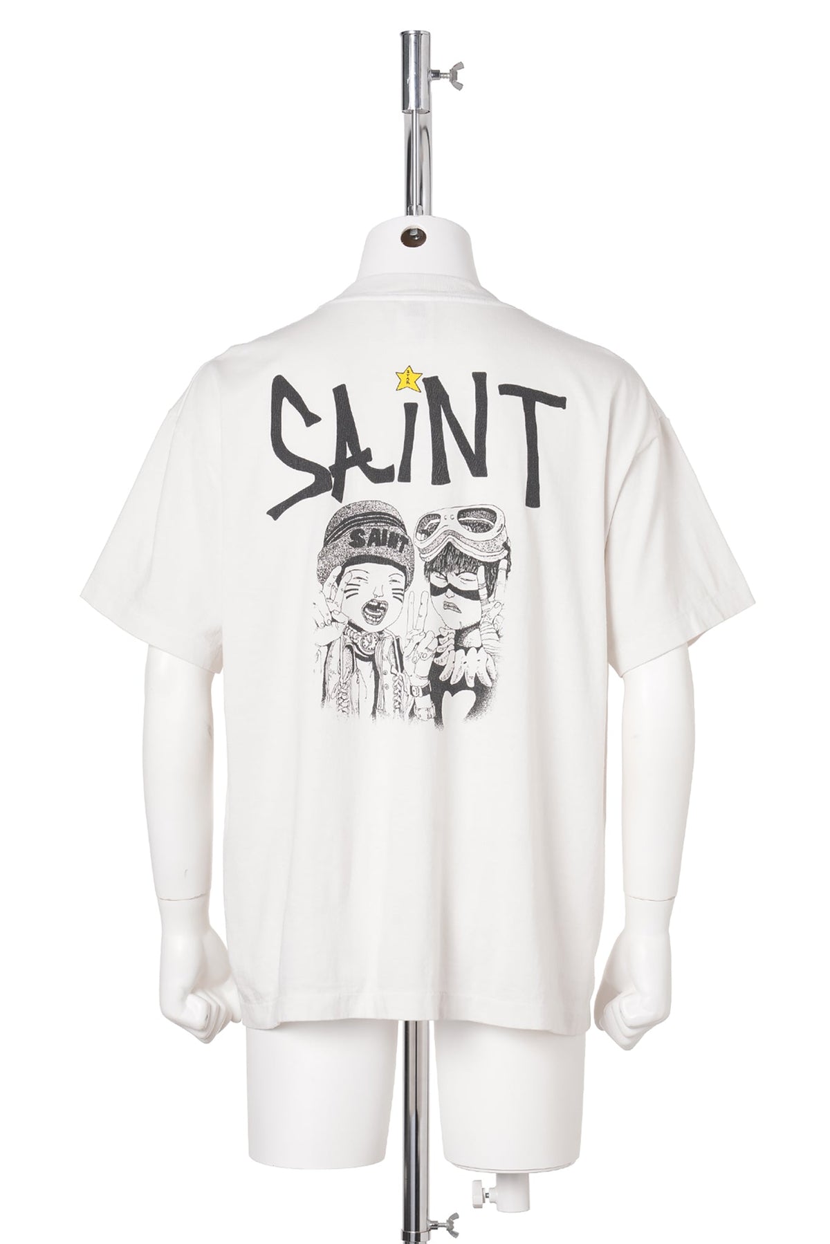 SAINT Mxxxxxx x 鉄コン筋クリート x GEEKS RULE 鉄コン筋クリート_SS T-SHIRT/SHIRO / WHITE